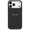 iPhone 17 Pro Max Guess Grained Ring MagSafe tok fekete - 1. kép