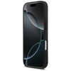 iPhone 17 Pro Karl Lagerfeld Grained Pattern & Logo MagSafe tok fekete - 3. kép