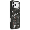 iPhone 17 Pro Max Karl Lagerfeld Grained mintázatú és logós MagSafe tok fekete - 2. kép