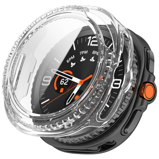 Samsung Galaxy Watch8 Classic/Ultra 2 Techsuit - Defense360 Pro + Képernyővédő - Átlátszó tok Samsung Galaxy Watch8 Classic/Ultra 2 Techsuit - Defense360 Pro + Képernyővédő - Átlátszó tok