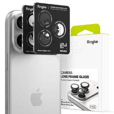iPhone 17 Pro / 17 Pro Max Ringke Kameravédő Keret 2 csomag Fekete üvegfólia