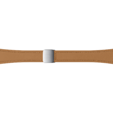 ET-SHR93SDE Samsung Galaxy Watch 6/6 Classic D-Buckle bőrszíj (Vegán) S/M Camel