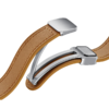ET-SHR93SDE Samsung Galaxy Watch 6/6 Classic D-Buckle bőrszíj (Vegán) S/M Camel - 4. kép