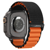 Apple Watch 6 / 7 / 8 / 9 / 10 / Se / Ultra 1 / 2 (44 / 45 / 46 / 49 mm) Spigen Wbf1 szíj fekete/narancs - 0. kép