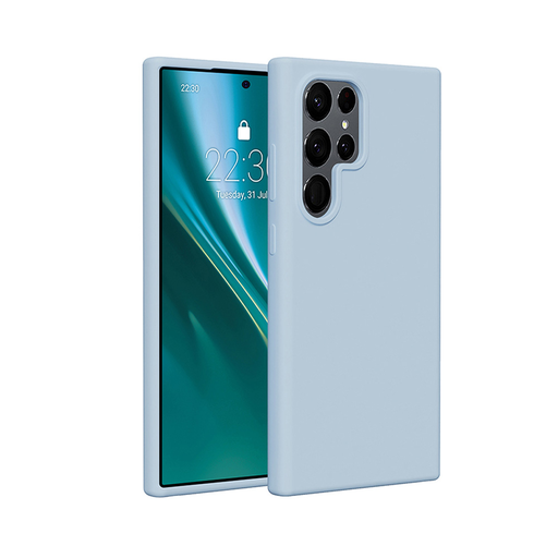 Samsung Galaxy S25 Ultra tok, Etteri szilikon világoskék tok