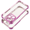 iPhone 17 Pro tok Case ANTISHOCK ELECTRO rózsaszín tok - 0. kép