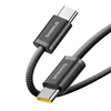 iPhone Type-C, Gyors Töltés, 100W, 480Mbps, Naylon, 1m - Fekete Baseus Data Cable Dynamic 4 Series (P10381400111-00) kábel - 0. kép