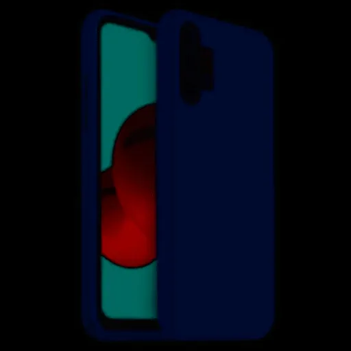 SAMSUNG A32 Matt gél tok sötétkék