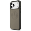 iPhone 17 Pro Max Mercedes Bőr Vintage Logó MagSafe tok taupe - 0. kép