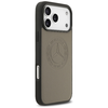 iPhone 17 Pro Max Mercedes Bőr Vintage Logó MagSafe tok taupe - 2. kép