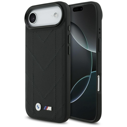 iPhone 17 Air BMW M Steppelt Logós MagSafe fekete tok iPhone 17 Air BMW M Steppelt Logós MagSafe fekete tok
