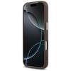 iPhone 17 Pro Guess 4G nagy 4G klasszikus logós barna ezüst tok - 3. kép