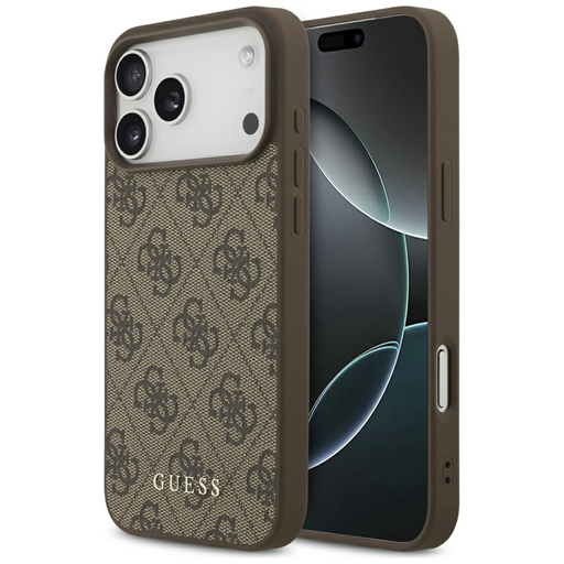 iPhone 17 Pro Max Guess 4G Classic barna tok iPhone 17 Pro Max Guess 4G Classic barna tok