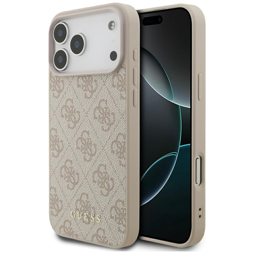 iPhone 17 Pro Max Guess 4G Classic rózsaszín tok