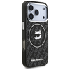 iPhone 17 Pro Karl Lagerfeld IML Choupette Head Logo MagSafe fekete tok - 2. kép
