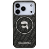 iPhone 17 Pro Karl Lagerfeld IML Karl Head Logo MagSafe tok fekete - 1. kép