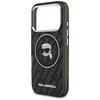 iPhone 17 Pro Karl Lagerfeld IML Karl Head Logo MagSafe tok fekete - 4. kép