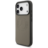 iPhone 17 Pro Mercedes Bőr Vintage Logó MagSafe taupe tok - 0. kép