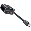 USAMS Xiang Sorozat CC296 30W 1xUSB-C 1xUSB-A + USB-C kábel fehér - 3. kép