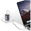USAMS CC305 T66 45W GaN 2xUSB-C fali töltő matt - 3. kép