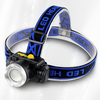 Fekete Head Lamp Techsuit HL-A-05 - Zseblámpa Li-Ion akkumulátorral, Highlight LED T6 - 1. kép