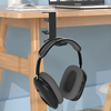 Univerzális táskák és fejhallgató akasztó Techsuit Desk Holder (DH2) alumínium ötvözettel állítható rögzítővel - Fekete - 1. kép