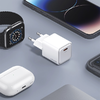 USAMS fali töltő 1xUSB-C PD 20W (csak fej) PD3.0 Gyors Töltés fekete X-ron Sorozat CC183TC01 - 0. kép