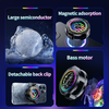 iOS és Android Techsuit Phone Cooler (P66) - Mágneses, RGB világítással, levehető csipesszel - Fekete - 1. kép