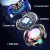 iOS és Android Techsuit Phone Cooler (P66) - Mágneses, RGB világítással, levehető csipesszel - Fekete - 2. kép