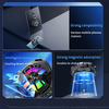 iOS és Android Fekete Techsuit - Phone Cooler (P60) - Mágneses, RGB Fények, Hőmérséklet Kijelző, Alacsony zajszint, Két sebesség - 3. kép