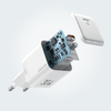 USAMS 1xUSB-C PD30W 3A Hálózati USB-C töltő adapter (csak fej) PD3.0 Gyors töltés lila X-ron sorozat CC186 - 3. kép