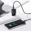 USAMS Fali Töltő 1xUSB-C T36 mini 20W (csak fej) PD3.0 Gyors Töltés fekete CC124TC01 (US-CC12) - 0. kép