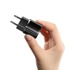 USAMS Fali Töltő 1xUSB-C T36 mini 20W (csak fej) PD3.0 Gyors Töltés fekete CC124TC01 (US-CC12) - 2. kép