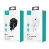 USAMS Fali Töltő 1xUSB-C T36 mini 20W (csak fej) PD3.0 Gyors Töltés fekete CC124TC01 (US-CC12) - 3. kép
