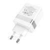 HOCO travel charger USB A + Typ C PD QC3.0 3A 30W N21 fehér - 1. kép