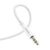 Hoco UPA19 Jack 3,5 mm - Jack 3,5 mm AUX kábel 1 m ezüst - 0. kép