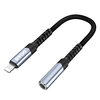 BWOO audio adapter cable BZ48 aux 3,5 mm to lightning black - 0. kép