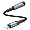 BWOO audio adapter cable BZ48 aux 3,5 mm to lightning black - 3. kép