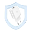 USAMS 2xUSB-A + USB-C/USB-A Gyors töltésű kábel fehér sorozat HC HCXLTZ03 töltő adapter - 2. kép