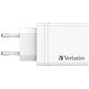 Verbatim 30W Fali Töltő 3xUSB-A/USB-C PD 3.0 CHR-30EU2 fehér - 1. kép