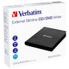 Verbatim Slimline Külső CD/DVD író USB2.0 Fekete 53504 - 2. kép