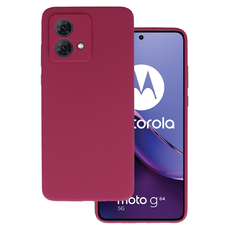 Silicone Lite tok Motorola Moto G84 5G bordó