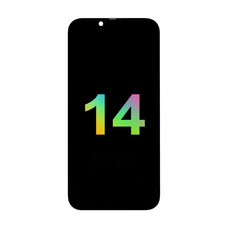 Mecanico OLED kijelző Incell az Iphone 14-hez fekete kerettel,
