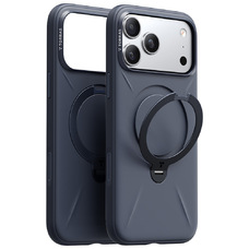  iPhone 17 Pro Max Torras - QPRO Silicone Series - Tengerkék tok