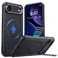 iPhone 17 Air ESR Cyber Armor Kickstand - Fekete tok