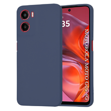 Motorola Moto G05 / E15 Navy Blue Techsuit SoftFlex tok