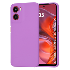 Motorola Moto G05 / E15 Techsuit SoftFlex Lila tok
