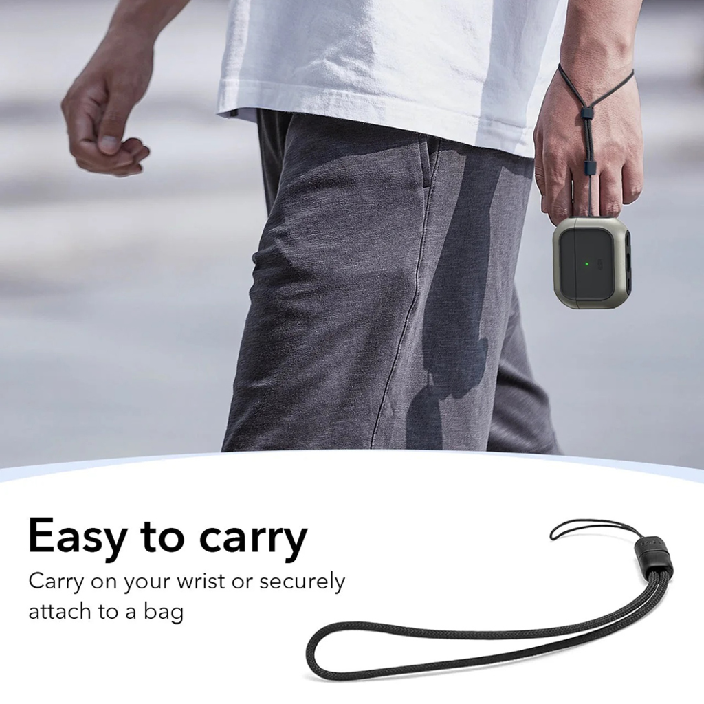 Apple AirPods Pro 3 Titán ESR Orbit Hybrid HaloLock tok - 7