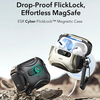 Apple AirPods Pro 3 Fekete ESR Cyber FlickLock HaloLock tok - 0. kép