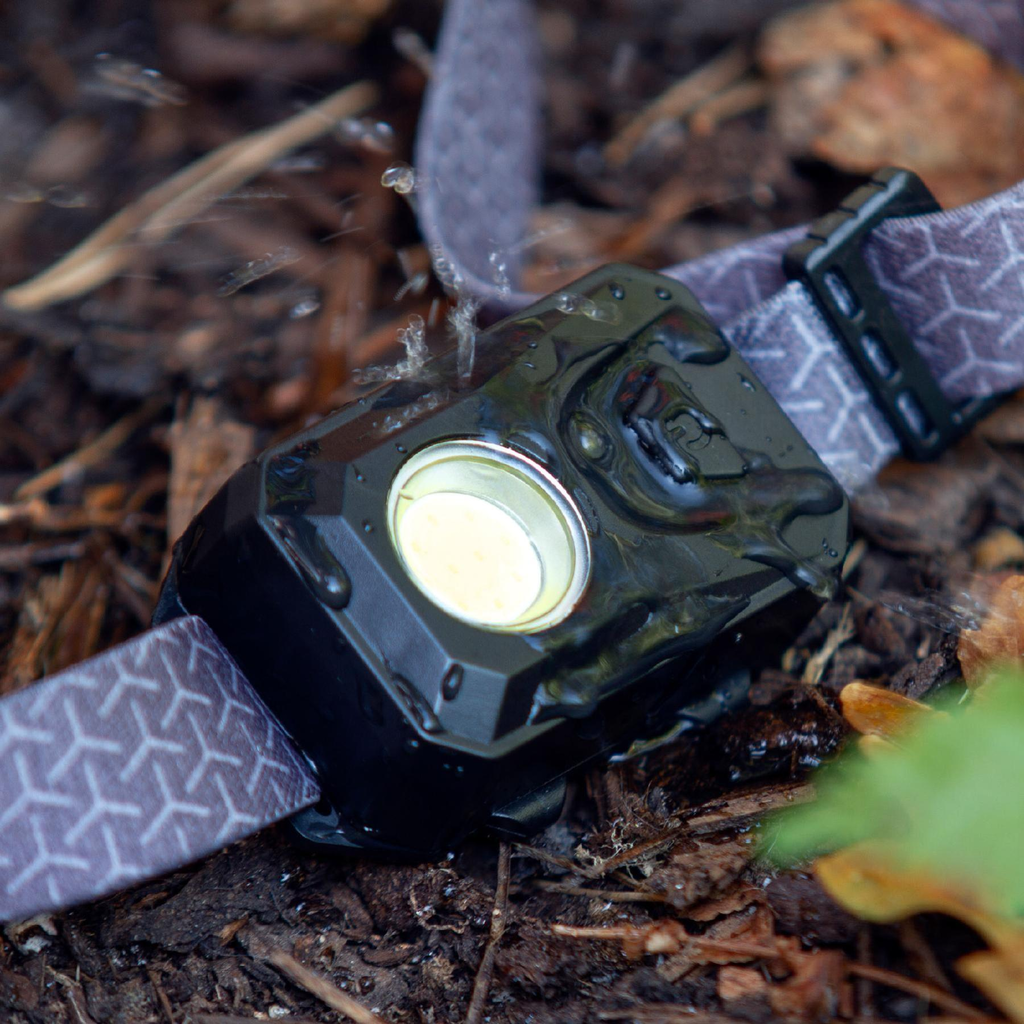 NEBO NEB-HLP-7000-G 150 fejlámpa, 150 lumen, COB LED, 3 üzemmód, elemes - 7